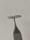 14k White Gold UD Lab Grown Diamond 0.44CT Band 11 Diamonds 2.7 Grams Size 6.75 — photo 5