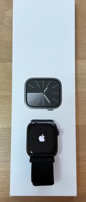 Apple Watch Series 9 GPS+Cellular 41mm Edelstahl Graphite