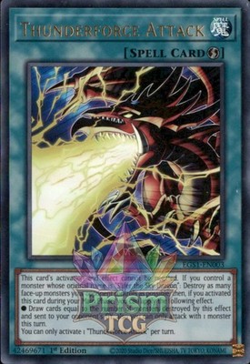 1. Auflage Donnerkraftangriff Ultra Rare EGS1-DE003 Yugioh