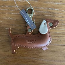 HoNeY Portland Leather Charm Wiener Dog Purse Charm NEW Doxie FAST SHIP