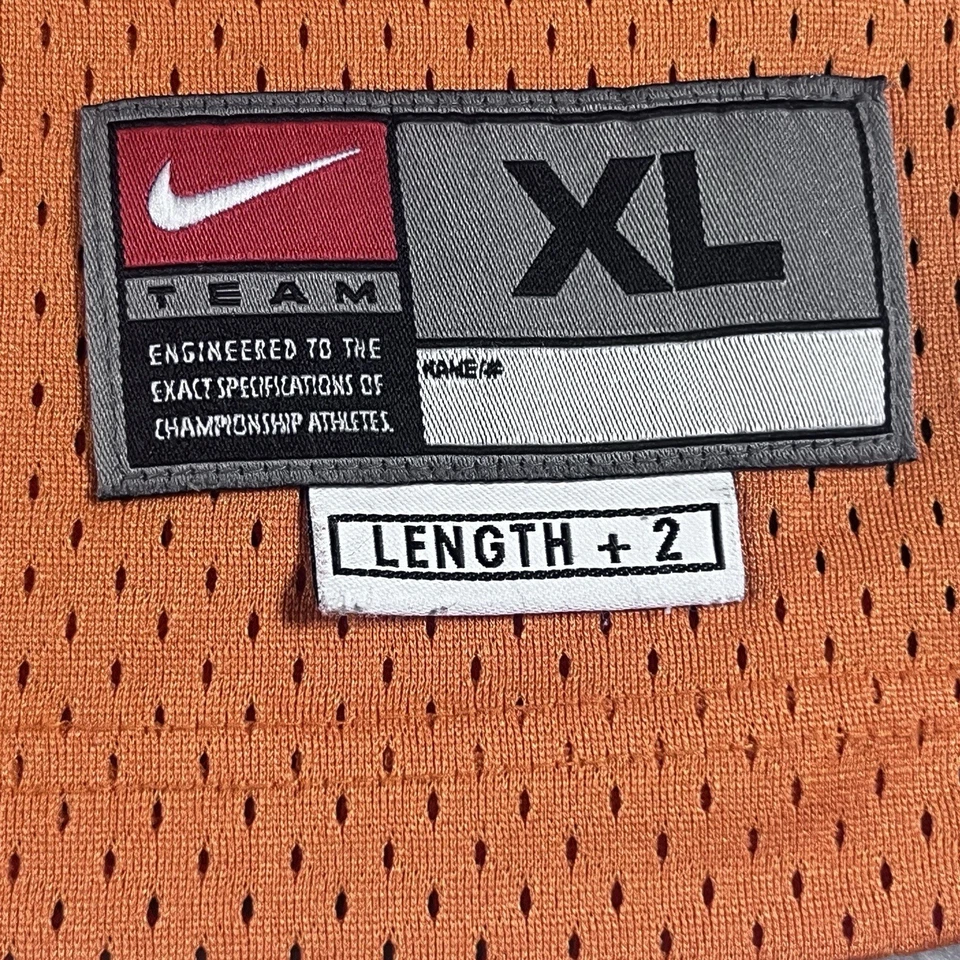 Camiseta masculina Stephon Marbury Nike Phoenix Suns XL laranja NBA basquete RARA 00s - Imagem 4 de 4