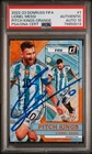 2022-23 Panini Donruss - Pitch Kings Lionel Messi #1 Orange Auto
