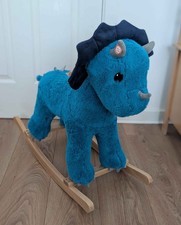 Dunelm dinosaur rocking horse with sound ride on