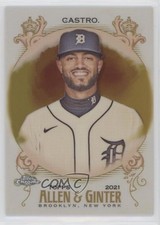 2021 Topps Allen & Ginter Chrome Gold Refractor 37/50 Willi Castro #189 0mr3