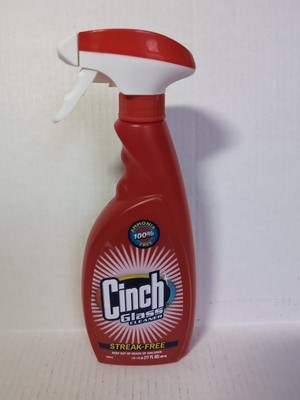 Cinch Glass Cleaner 17 oz Spic and Span Ammonia Free Streak-Free New 
