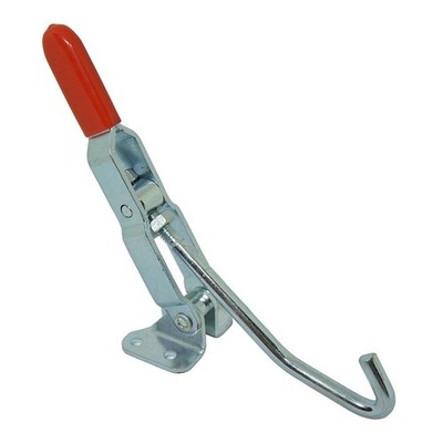 XRPAOWA Toggle Clamp Heavy Duty J 8.3  x 1.93  x 1.3  (L*W*H), Silver&red 