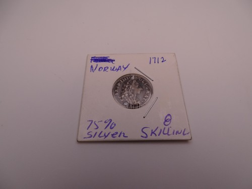 Norway 1712 Silver 8 Skilling (17559-World-M)