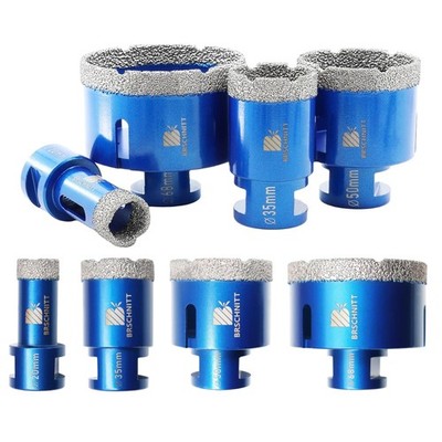 Diamond Drill Tile Drill Bit Set - 20/35/50/68 mm Diamond Drill Bit for Porce...