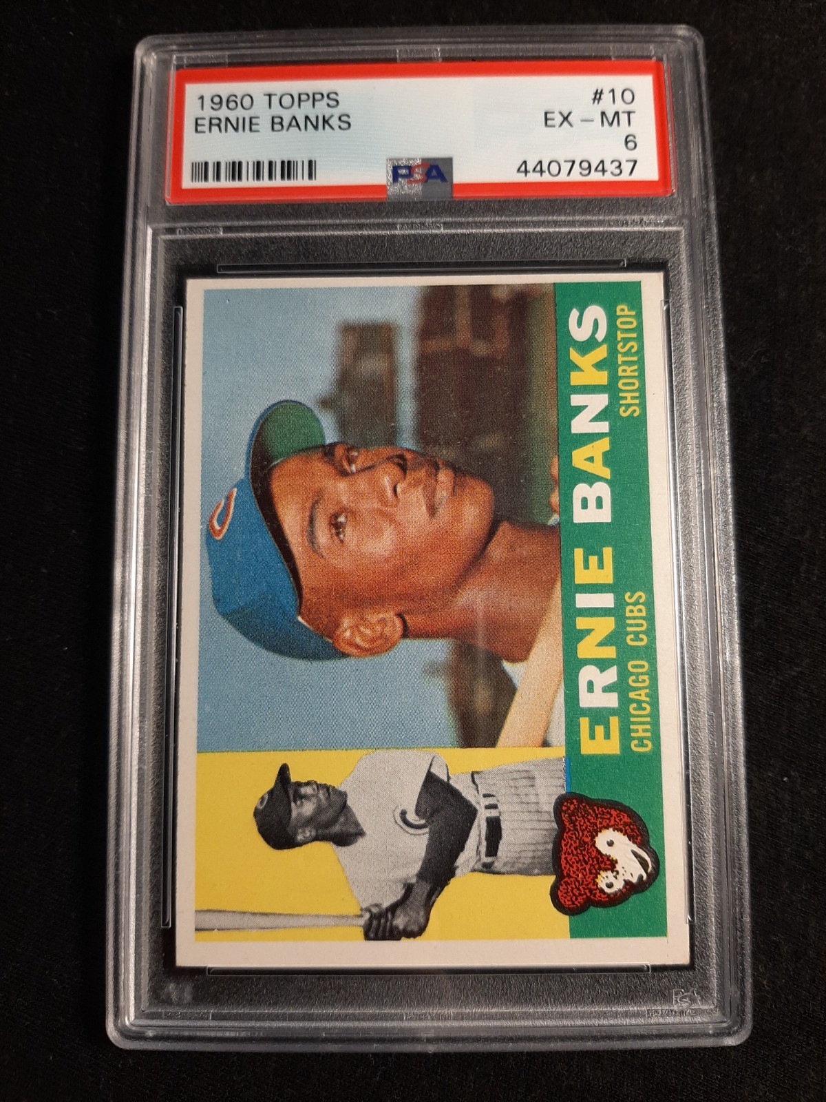 1960 Topps Ernie Banks #10 PSA EX-MT 6