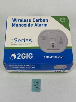 2GIG C08E-345 Wireless Carbon Monoxide Alarm NEW