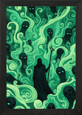 Facing My Demons Gerahmtes Wandbild Poster Leinwanddruck Bild