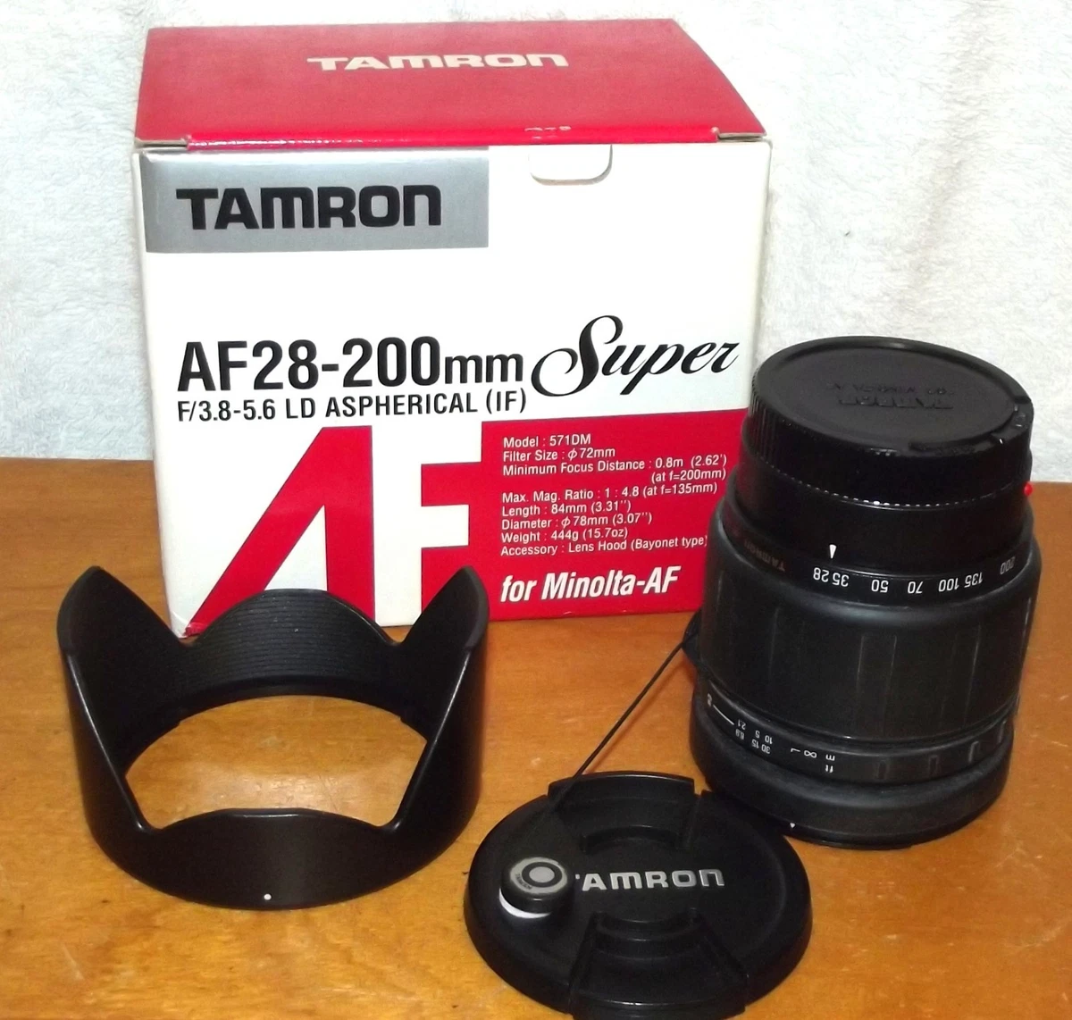 Tamron 28-200mm f/3.8-5.6 Camera Lenses for sale | eBay