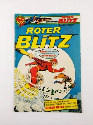 Rarität - Ehapa Comic Superman präsentiert: Roter Blitz Sonderheft Nr. 14 / Z2- - Bild 1 von 4