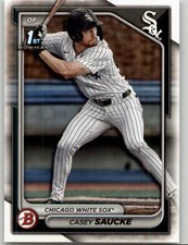 2024 Bowman Draft Casey Saucke #BD-33 Chicago White Sox