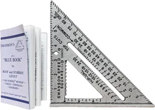 SWANSON Tool Co S0101 7 Inch Speed Square, Blue
