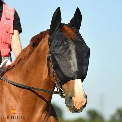 Netz Relief Reitmaske von Equilibrium robuster Fliegen- & UV-Schutz bequem
