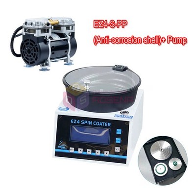 Laboratory Compact Spin Coater / Spin Processor EZ4 + Oil-free Vacuum Pump+CHUCK