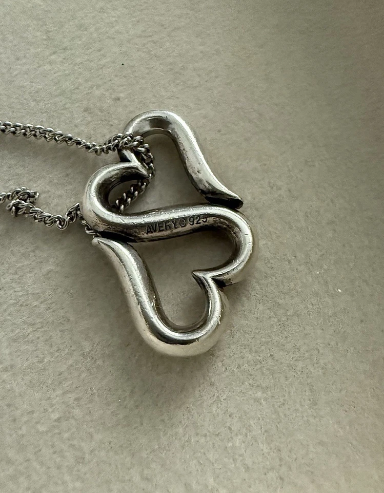 Collar James Avery corazón a corazón 16 pulgadas Foto 2 de 2