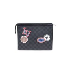Louis Vuitton N64442 Damier Graphite LV League Pochette Voyage MM 145210565 P