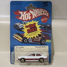 Vintage 1979 Hot Wheels Chevy Citation White on Blister Blue Card No. 1693 NIP