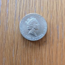 1996 £2 Football European Championship Two Pounds Coin collectable