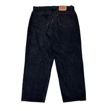 Vintage 90s Levi's 550 Made in USA Relaxed Baggy Jeans Men's 36x30 (35x27)