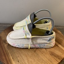 Hey Dude Wendy Youth Sugar Vibe US K13 Toddler Slip On Shoes Yellow