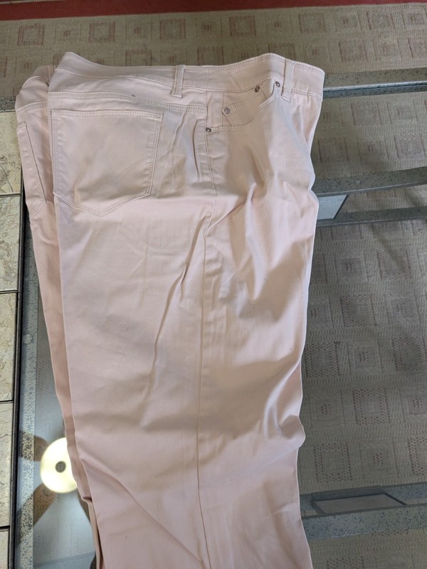 #1 Chicos platinum jegging slim fit tapered slim leg sz 2.5 reg pants 
