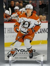 2025-26 Upper Deck Series 1 Ian Moore  Young Guns RC #232 Anaheim Ducks