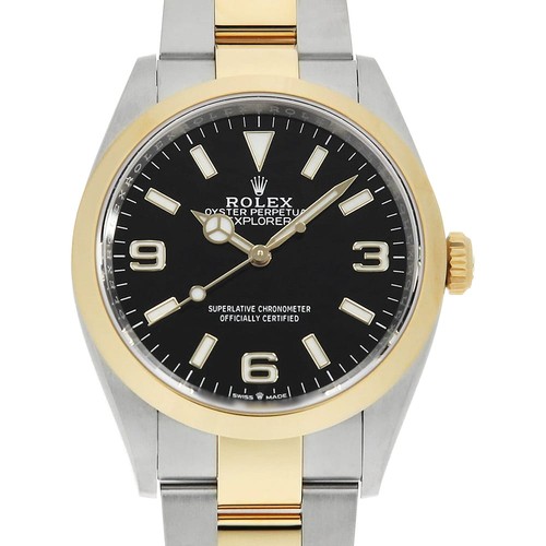 ROLEX Explorer 36 124273 black Random Number second hand mens