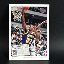 1992 Upper Deck Magic Johnson LA Lakers Larry Bird Boston Celtics