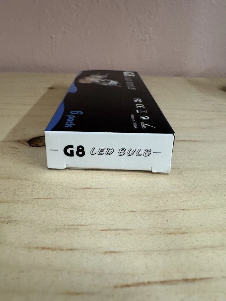 G8 LED Light Bulb 6000K 6 Pack Dimmable G8 LED - Image 3 of 4