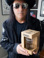 **Signed** WARRANT 2026 Tour Etched Pint Glas...