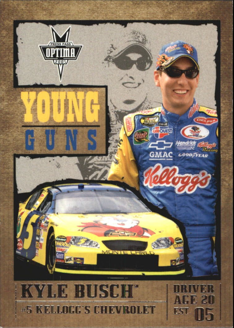 2005 Press Pass Optima #54 Kyle Busch YG - RAC