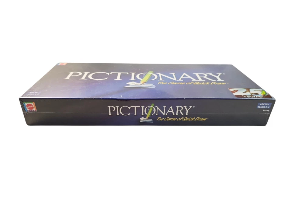 New - Mattel Pictionary Board Game The Game of Quick Draw 2008 Mattel Games - Image 3 of 4