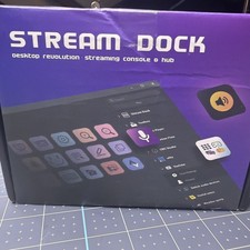 NEW Stream Dock Streaming Consol Desktop Hub Stream Deck Alternative OBS YouTube