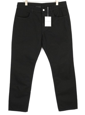 GIVENCHY X Tiffany Herren Hose W40 dunkelschwarz Tapered Cut Reißverschluss sauber *