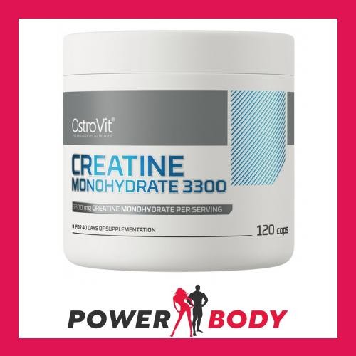 OstroVit - Creatine Monohydrate 3300 - 120 caps