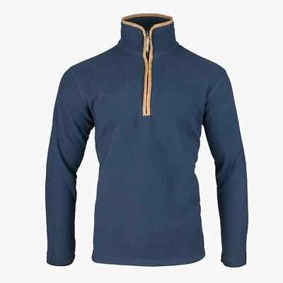 Suéter Top Jack Pyke Countryman de Vellón para Hombres Azul Marino Caza
