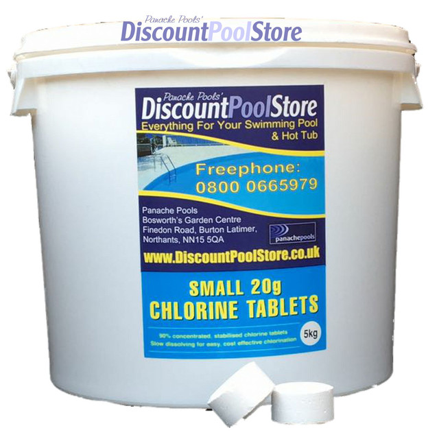 Small 20g Chlorine Tablets Pool Spa Hot Tub 5kg for sale online eBay