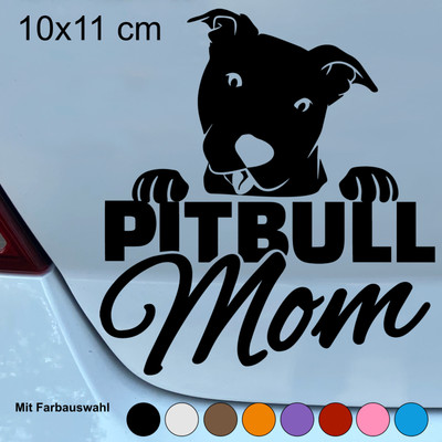 Autoaufkleber American Pit Bull Sticker 10x11 cm A0866