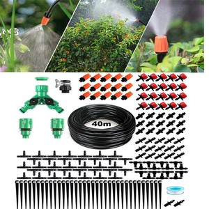 Bewasserung Kit 40m Garten Bewasserungssystem Diy Micro Automatische Gewachshaus Ebay