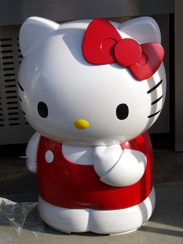 hello kitty mini refrigerator