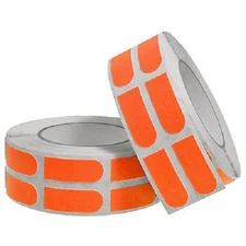 Turbo 500 Count Bulk Roll Grip Strips ORANGE 3/4" Bowling Tape