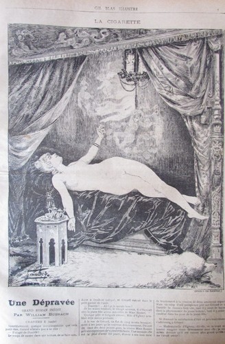 JOURNAL GIL BLAS N° 12 de 1891 BONNETAIN DESSIN STEINLEN PARTITION MUSIQUE CROS - Picture 2 of 3