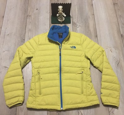 Women S The North Face 700 Pro Puffer Down Jacket Small Yellow New Display 285 Ebay