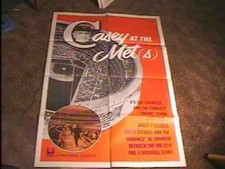 CASEY STENGEL AT THE NY METS ORIG MOVIE POSTER 1965