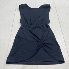 Free People Runaway Knit Sleeveless Dress Dark Navy Blue Women’s Medium