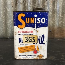 SUNOCO SUNISO 1 Quart Vintage Australian Can Oil Tin