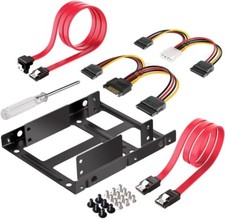 Adattatore SSD/HDD, Supporto SSD Da 2,5" a 3,5", due Hard Disk Interni